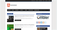 Desktop Screenshot of frontendbrasil.com.br